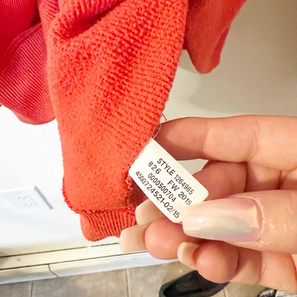 Under Armour men’s orange storm 1 cold gear loose fit quarter zip up jacket - Picture 11 of 12